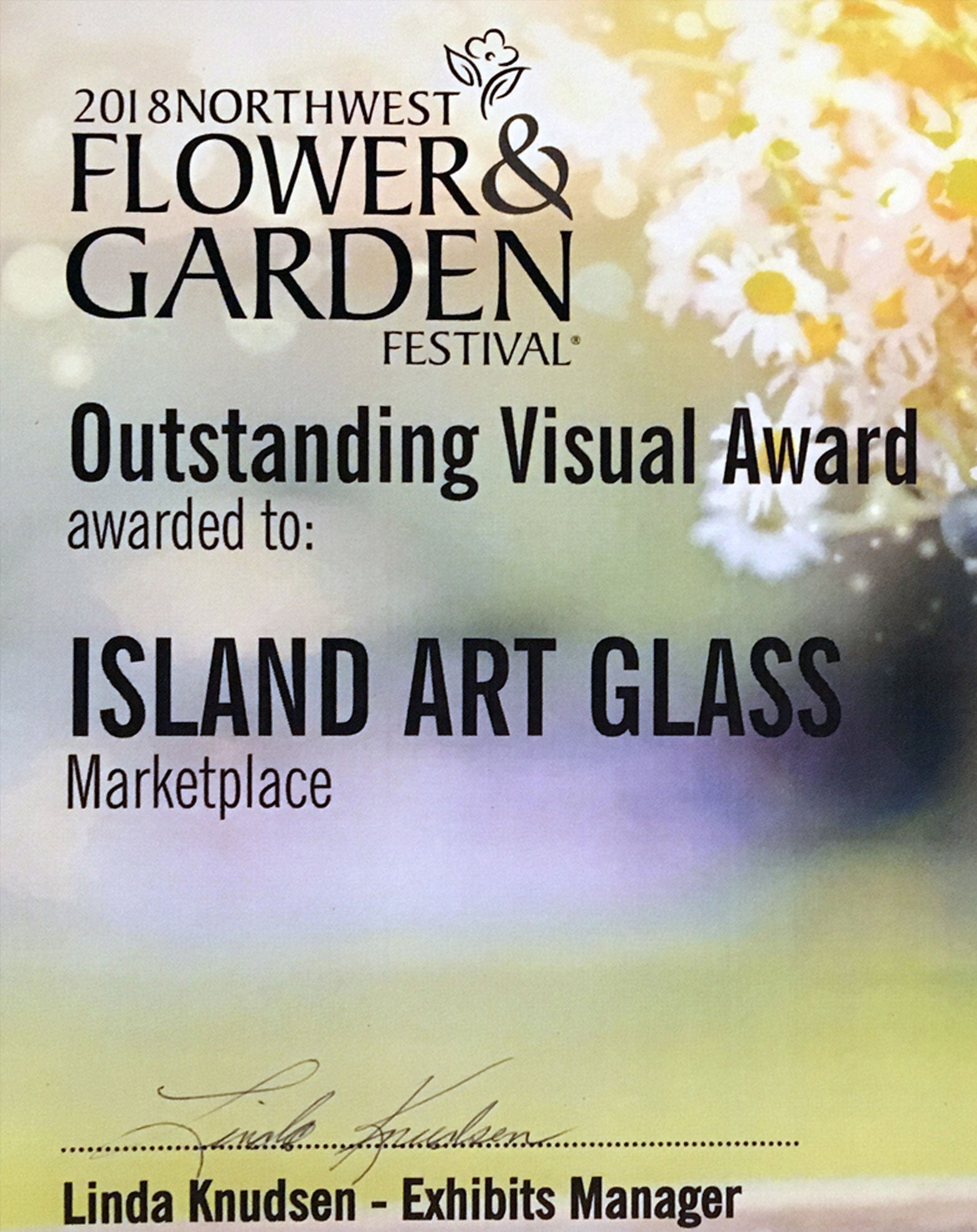 NWFG Show 2018 Award