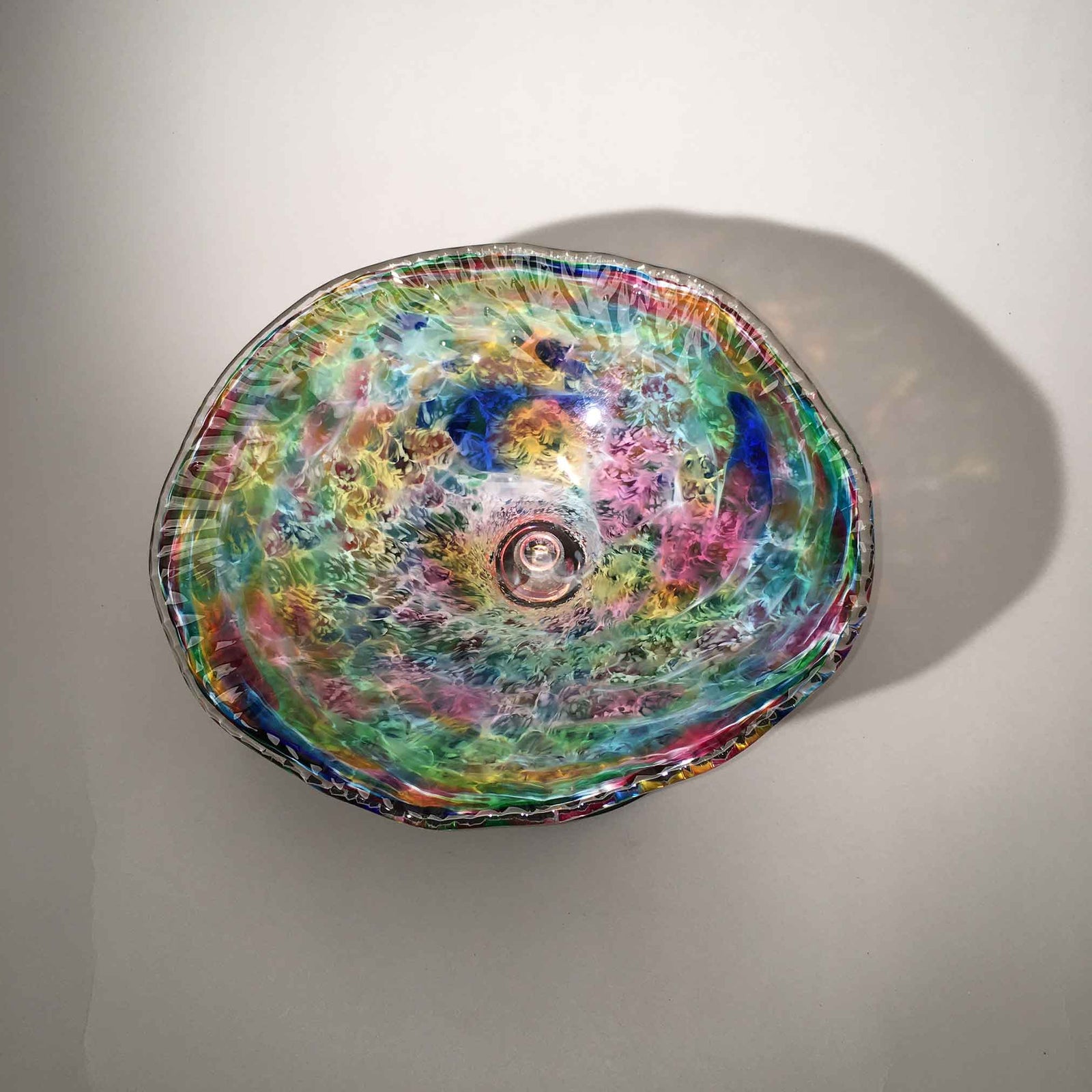 Birdbath Cloud Rainbow