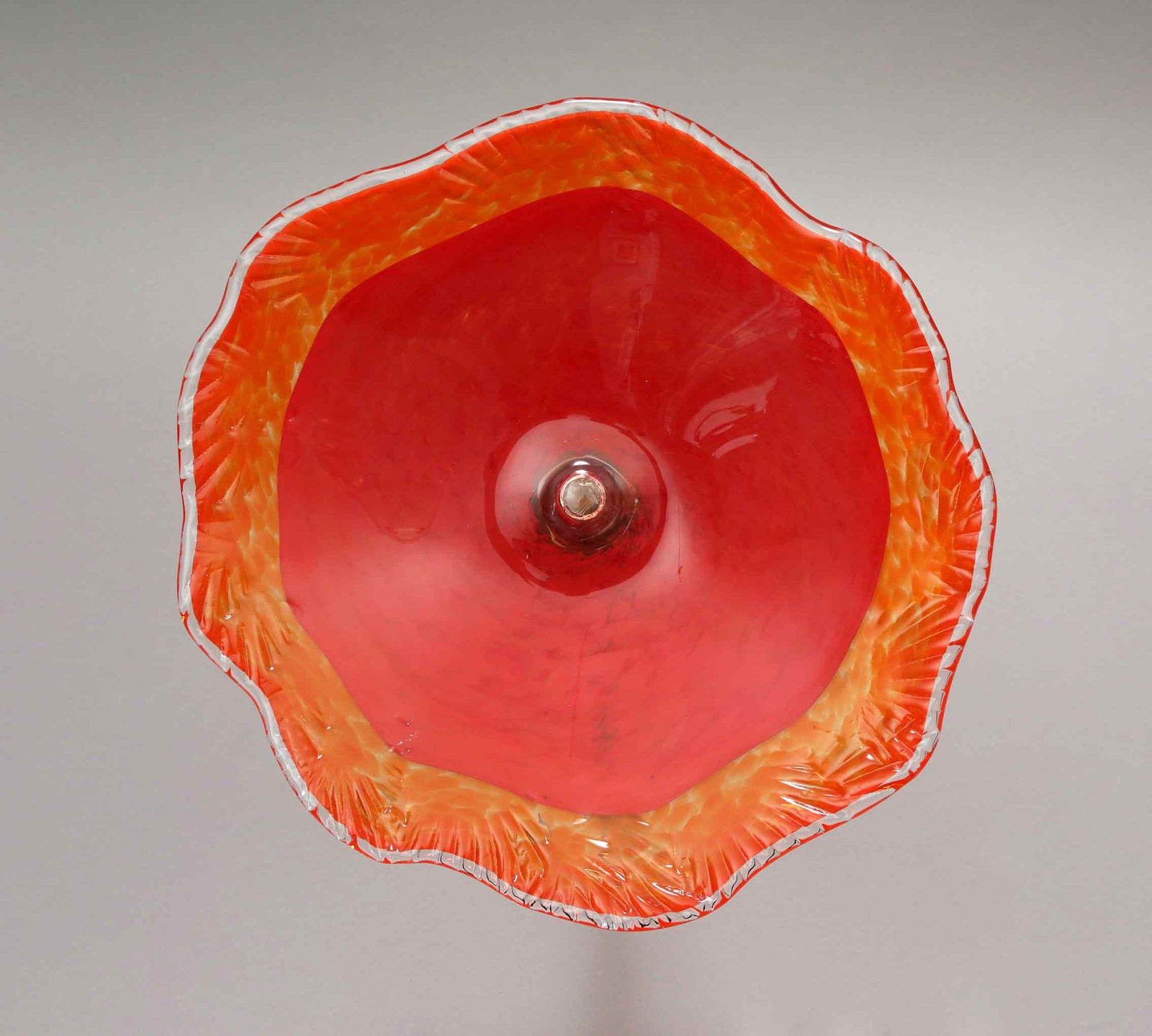 Birdbath Duotone Orange Red