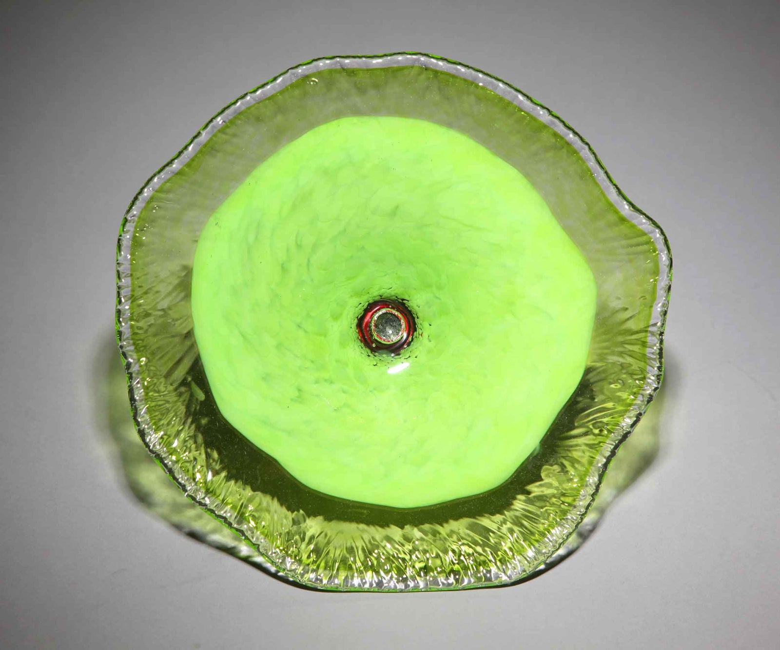 Birdbath Duotone Citron Green Light Green