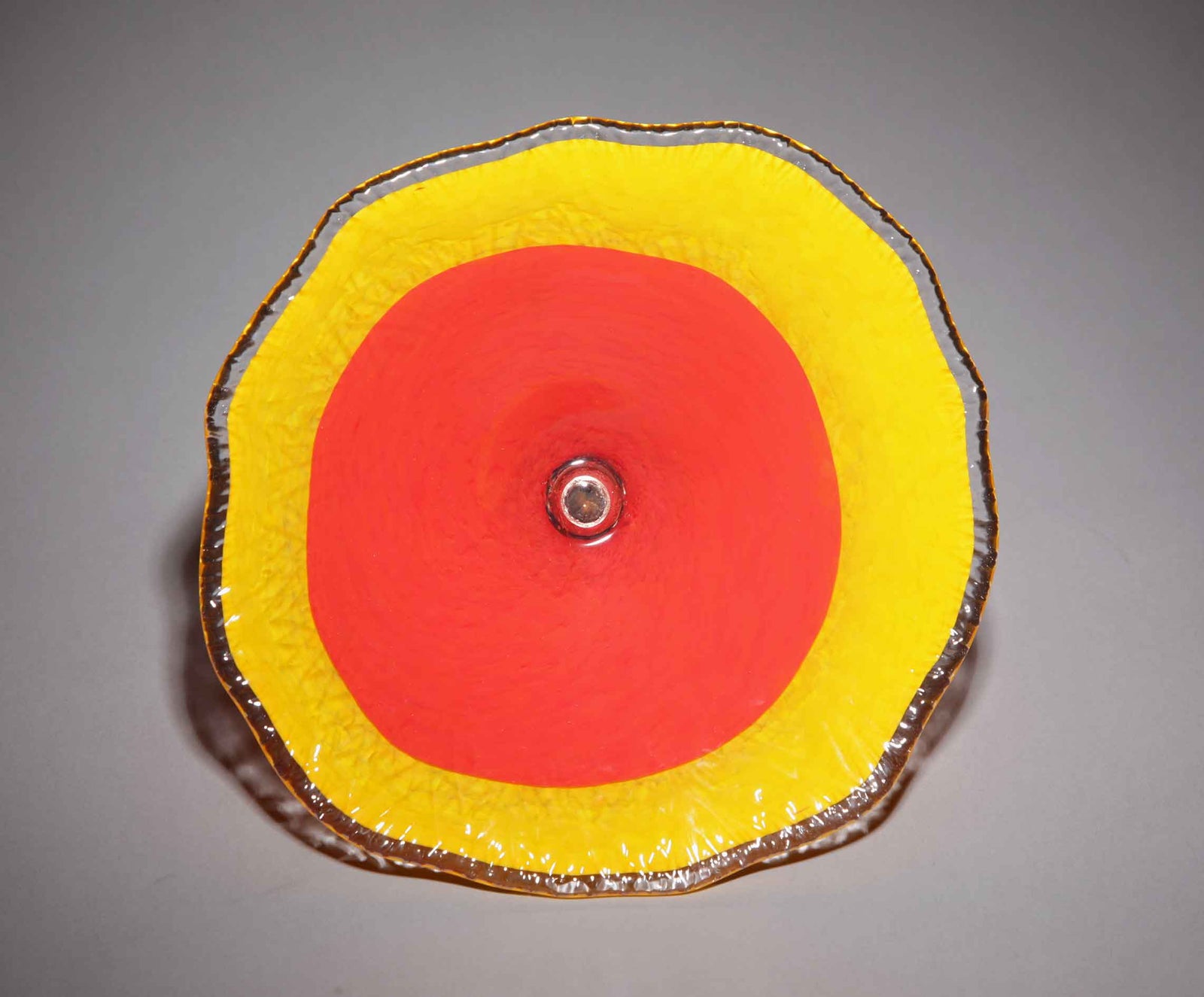 Birdbath Duotone Yellow Red