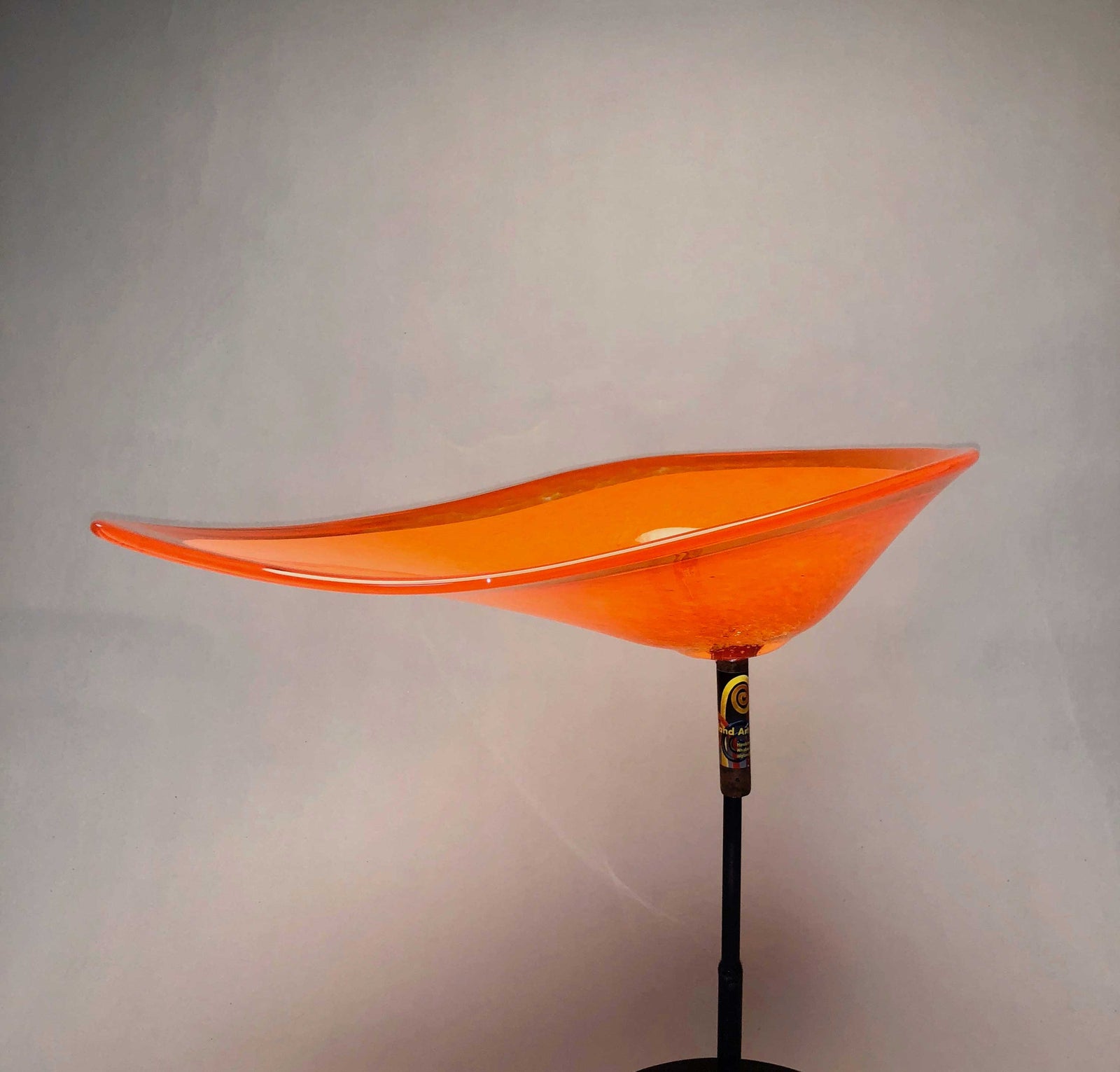 Birdbath Oblong Orange