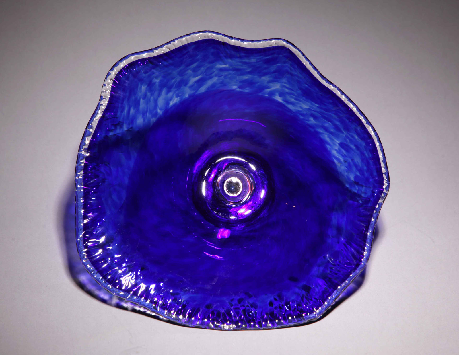 Birdbath One Color Cobalt Blue