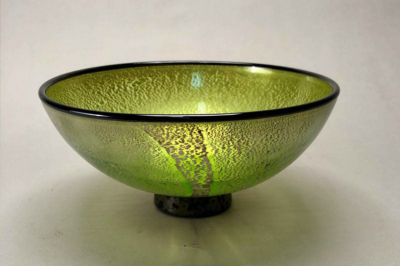 Transparent Citron Green with Silver Jacket