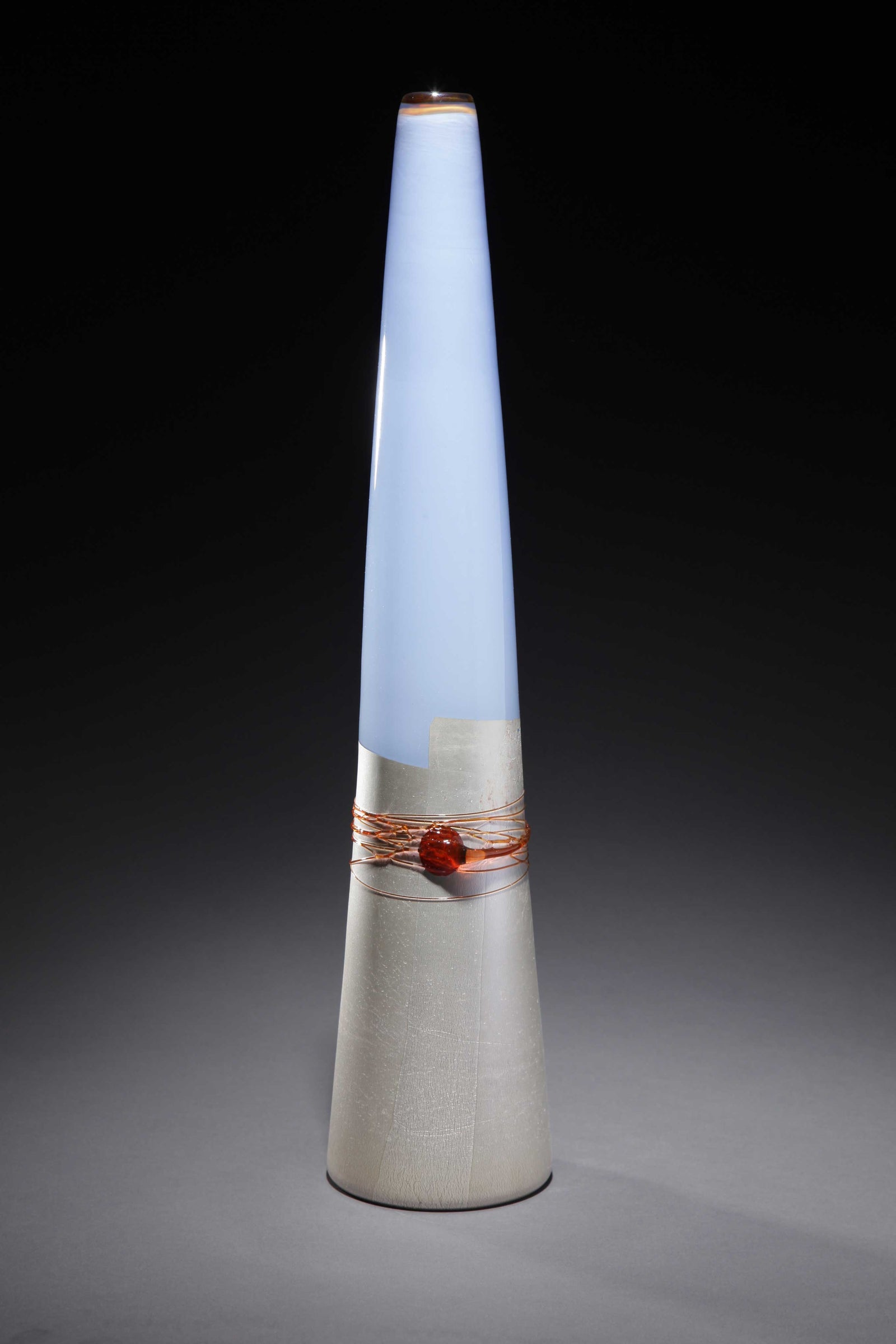 Cone Vase Periwinkle Blue