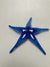 Starfish Blue White Swirl