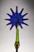 Flower Sunburst Cobalt Blue