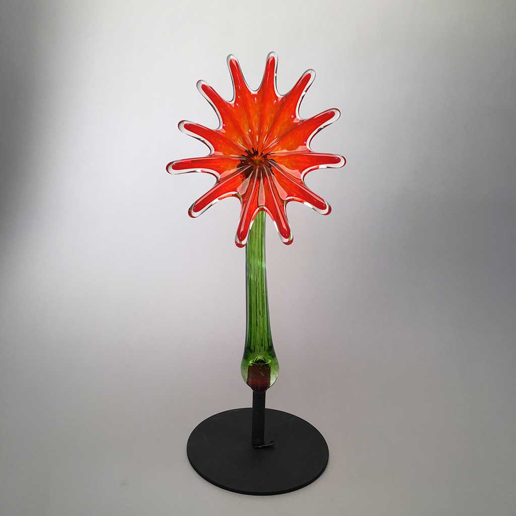 Flower Sunburst Orange