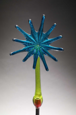 Flower Sunburst Teal