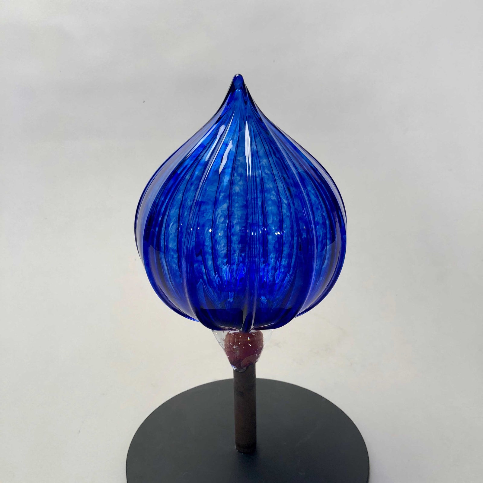 Fencepost Finial Cobalt Blue