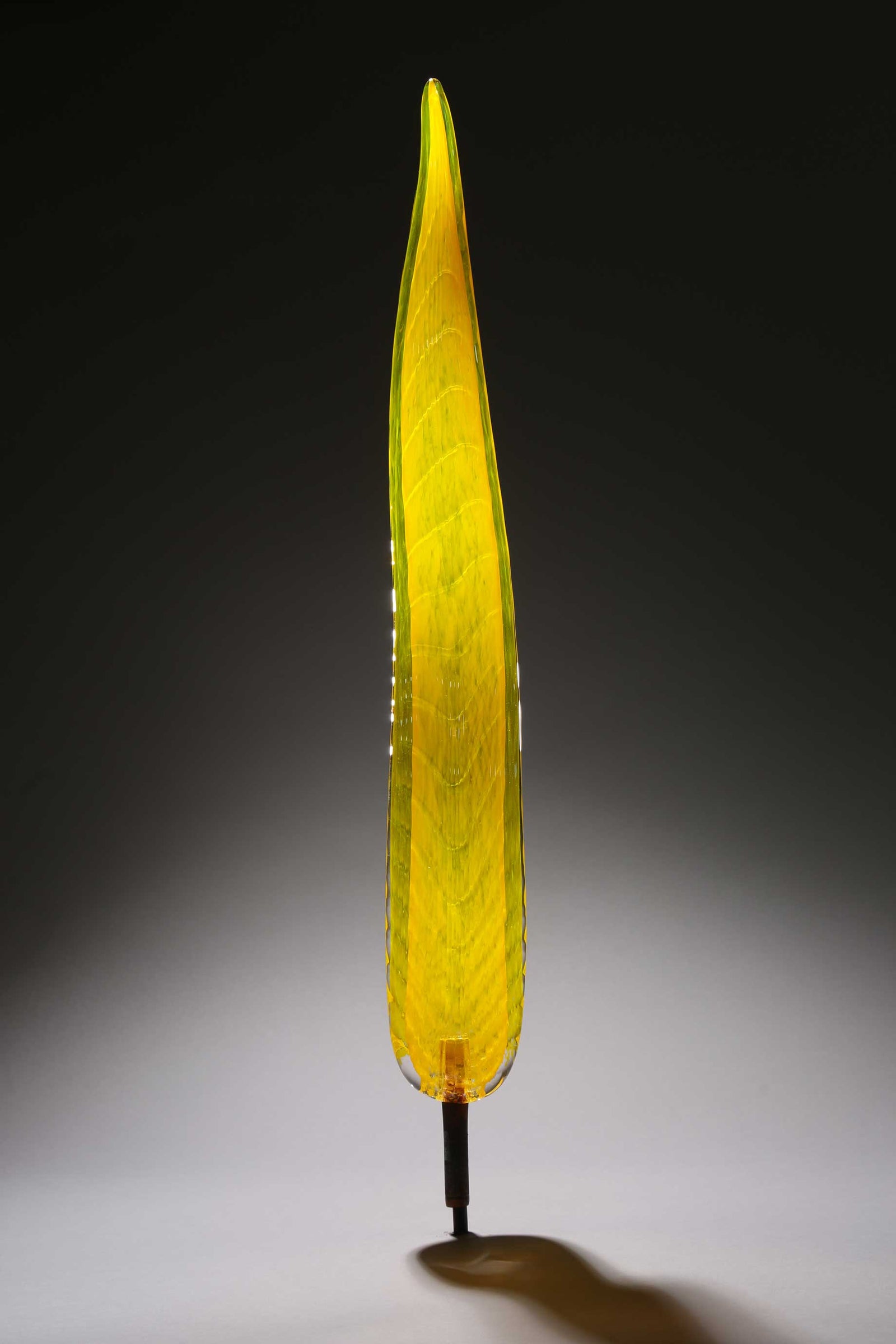 Sculpted Leaf Yellow