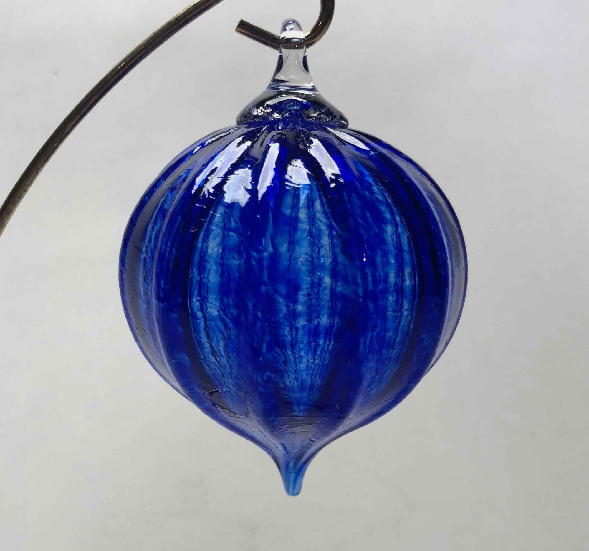 Ornament Lantern Cobalt Blue