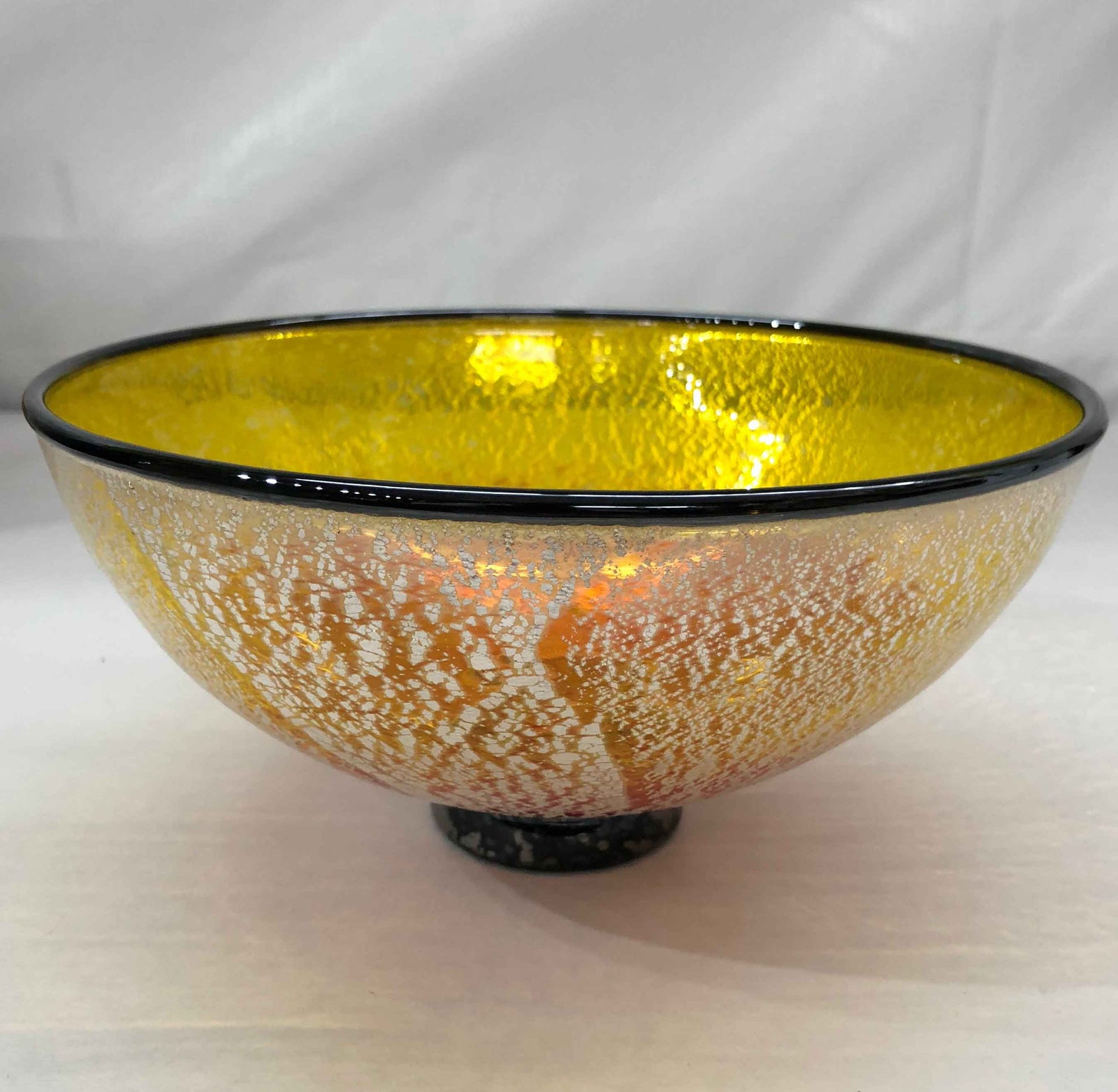 Transparent Yellow with Silver Jacket