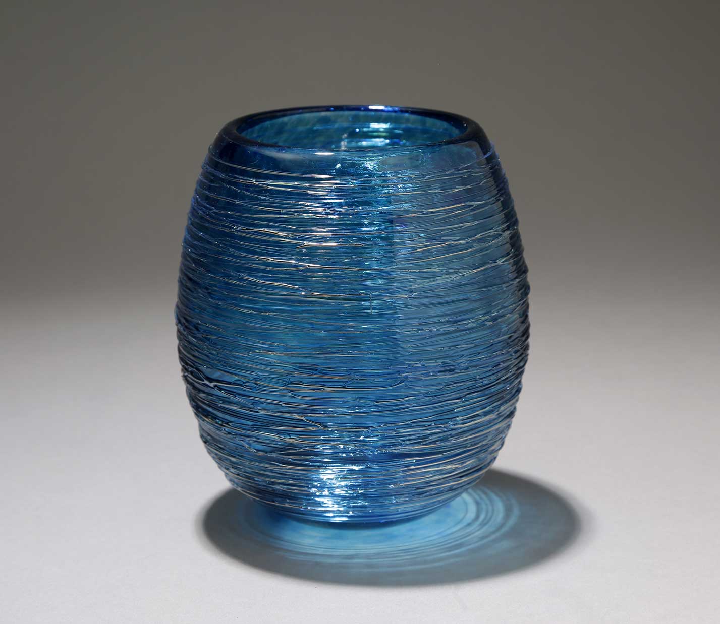 Votive or Vase Teal Dome